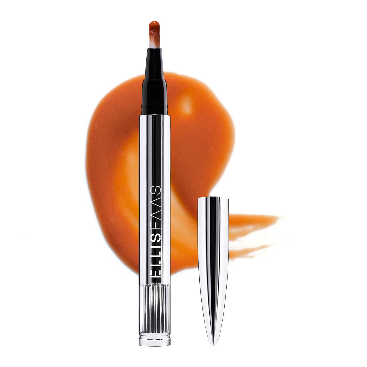 L305 ELLIS FAAS Glazed Lips Sheer Rusty Orange